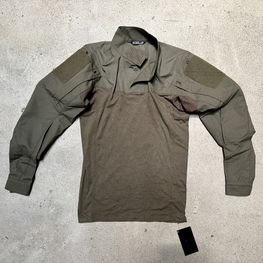 NEW Arcteryx LEAF Assault Shirt AR SMU Model Ranger Green Sz M Tactical Combat